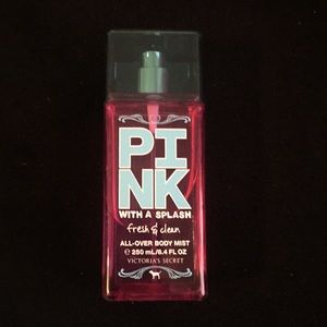 Brand New Pink Fresh and Clean Body Mist